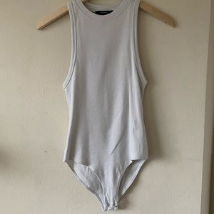 Pastel Blue Sleeveless Bodysuit